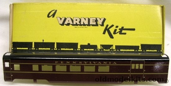 Varney 1/87 Pennsylvania Streamliner Baggage Coach (Combine) HO Metal Kit, S-7 plastic model kit